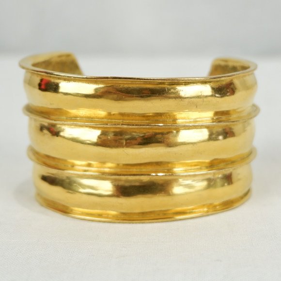 Vintage Vaubel Wide Cuff Bracelet Bangle - Picture 1 of 5